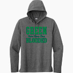 Notre Dame College Prep The Official Online Store <span class="pdp-name-mascot">Notre Dame Dons</span> Sport-Tek Men's PosiCharge Tri-Blend Long Sleeve Hoodie Tee Front Thumbnail