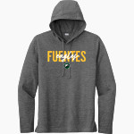 Fuentes Eagles Sport-Tek Men's PosiCharge Tri-Blend Long Sleeve Hoodie Tee Front Thumbnail