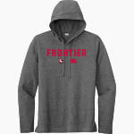 FRONTIER HIGH SCHOOL MUSTANGS Sport-Tek Men's PosiCharge Tri-Blend Long Sleeve Hoodie Tee Front Thumbnail