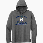 Mission University Mission University Sport-Tek Men's PosiCharge Tri-Blend Long Sleeve Hoodie Tee Front Thumbnail