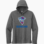 Cleveland Blue Raiders <span class="pdp-name-mascot">Cleveland Blue Raiders</span> Sport-Tek Men's PosiCharge Tri-Blend Long Sleeve Hoodie Tee Front Thumbnail
