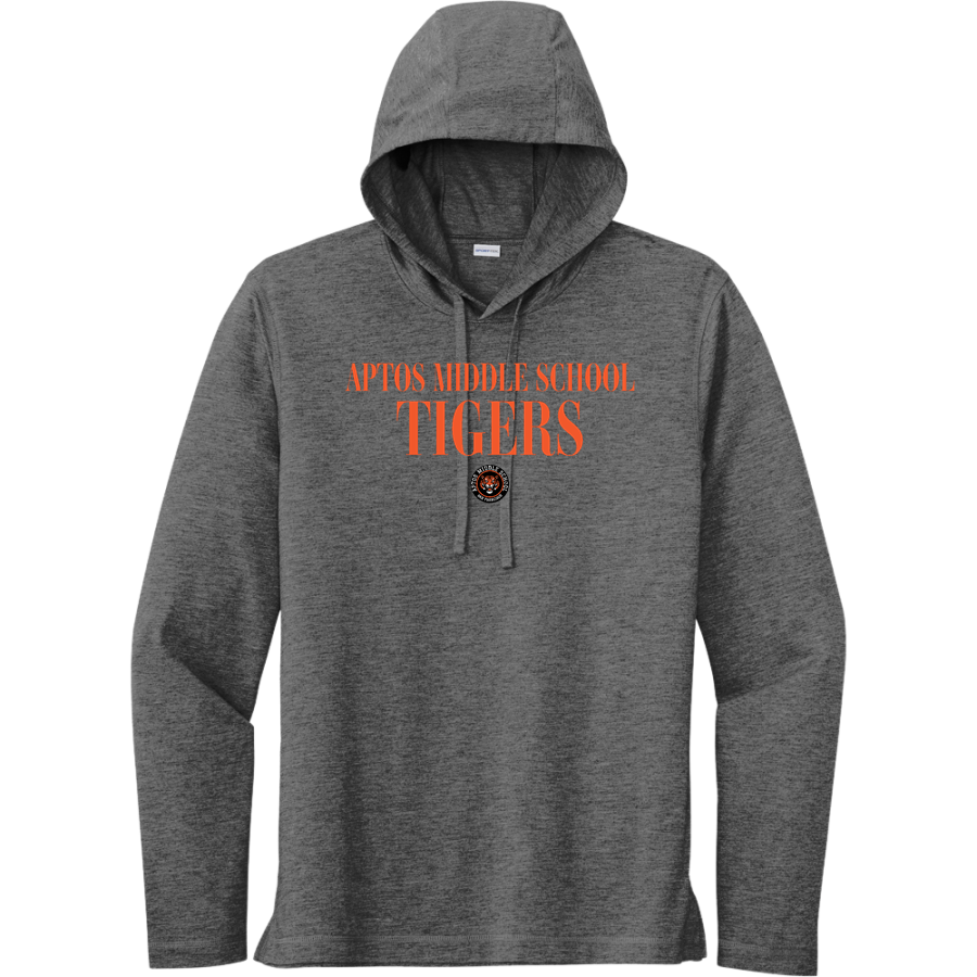 Aptos Middle School Tigers <span class="pdp-name-mascot">Aptos Middle School Tigers</span> Sport-Tek Men's PosiCharge Tri-Blend Long Sleeve Hoodie Tee