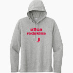 UTICA HIGH SCHOOL REDSKINS <span class="pdp-name-mascot">UTICA REDSKINS</span> Sport-Tek Men's PosiCharge Tri-Blend Long Sleeve Hoodie Tee Front Thumbnail