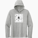 Xavier Falcons <span class="pdp-name-mascot">Xavier Falcons</span> Sport-Tek Men's PosiCharge Tri-Blend Long Sleeve Hoodie Tee Front Thumbnail