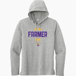 FARMINGTON HIGH SCHOOL FARMERS <span class="pdp-name-mascot">FARMINGTON FARMERS</span> Sport-Tek Men's PosiCharge Tri-Blend Long Sleeve Hoodie Tee Front Thumbnail