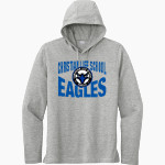Christian Life School Eagles <span class="pdp-name-mascot">Christian Life School Eagles</span> Sport-Tek Men's PosiCharge Tri-Blend Long Sleeve Hoodie Tee Front Thumbnail