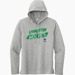 LIVINGSTON COLLEGIATE ACADEMY Wolves Sport-Tek Men's PosiCharge Tri-Blend Long Sleeve Hoodie Tee Front Thumbnail