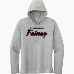 St. Thomas Aquinas Falcons Sport-Tek Men's PosiCharge Tri-Blend Long Sleeve Hoodie Tee Front Thumbnail