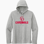Central Decatur Cardinals Sport-Tek Men's PosiCharge Tri-Blend Long Sleeve Hoodie Tee Front Thumbnail