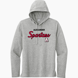 Sport-Tek Men's PosiCharge Tri-Blend Long Sleeve Hoodie Tee