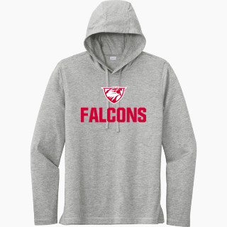 Sport-Tek Men's PosiCharge Tri-Blend Long Sleeve Hoodie Tee