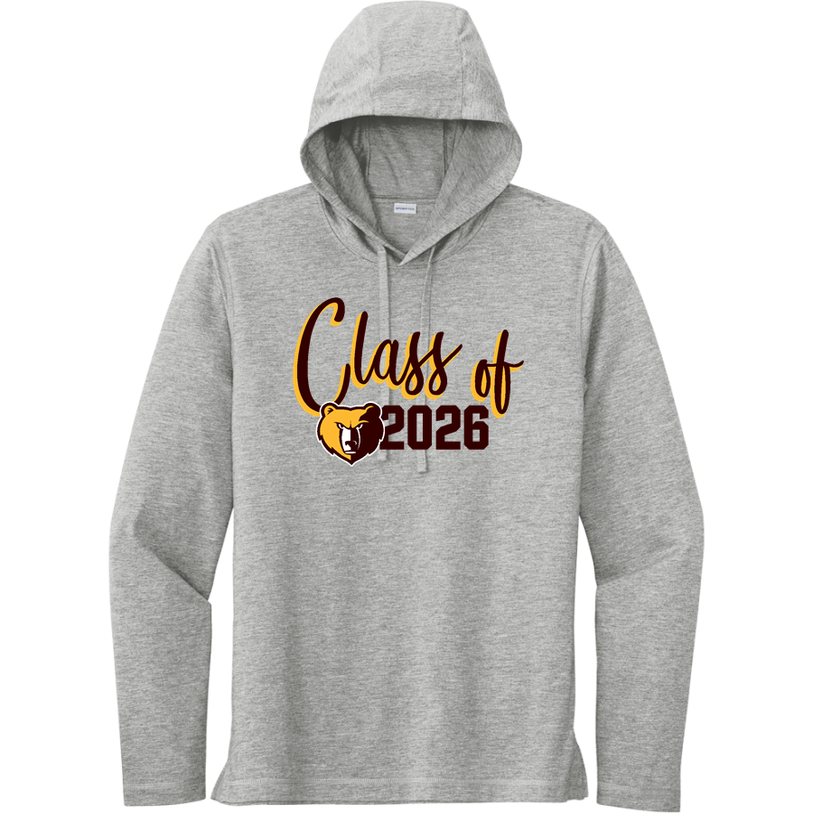 EVANSVILLE CENTRAL HIGH SCHOOL BEARS <span class="pdp-name-mascot">Central BEARS</span> Sport-Tek Men's PosiCharge Tri-Blend Long Sleeve Hoodie Tee