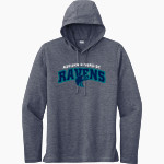 AUBURN RIVERSIDE HIGH SCHOOL RAVENS <span class="pdp-name-mascot">AUBURN RIVERSIDE RAVENS</span> Sport-Tek Men's PosiCharge Tri-Blend Long Sleeve Hoodie Tee Front Thumbnail