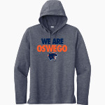 Oswego Panthers Sport-Tek Men's PosiCharge Tri-Blend Long Sleeve Hoodie Tee Front Thumbnail