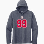 Bureau Of Fire Harrisburg Department <span class="pdp-name-mascot">Bureau Of Fire Harrisburg Department</span> Sport-Tek Men's PosiCharge Tri-Blend Long Sleeve Hoodie Tee Front Thumbnail