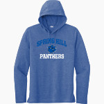 Spring Hill Panthers <span class="pdp-name-mascot">Spring Hill Panthers</span> Sport-Tek Men's PosiCharge Tri-Blend Long Sleeve Hoodie Tee Front Thumbnail
