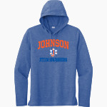 Johnson Atom Smashers <span class="pdp-name-mascot">Sol C. Johnson Atom Smashers</span> Sport-Tek Men's PosiCharge Tri-Blend Long Sleeve Hoodie Tee Front Thumbnail
