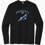 WILLOWS ACADEMY Eagles <span class="pdp-name-mascot">Willows Eagles</span> Sport-Tek Men's Posi-UV Pro Long Sleeve T-Shirt Front Thumbnail