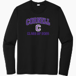 Cornell Rams Sport-Tek Men's Posi-UV Pro Long Sleeve T-Shirt Front Thumbnail