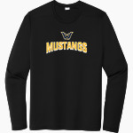 WALKER VALLEY HIGH SCHOOL MUSTANGS Sport-Tek Men's Posi-UV Pro Long Sleeve T-Shirt Front Thumbnail