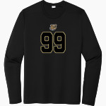 Bryant Bulldogs <span class="pdp-name-mascot">Bryant Bulldogs</span> Sport-Tek Men's Posi-UV Pro Long Sleeve T-Shirt Front Thumbnail