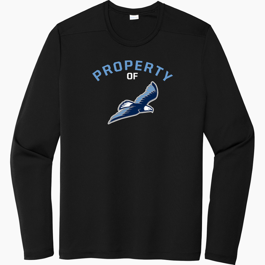 WILLOWS ACADEMY Eagles <span class="pdp-name-mascot">Willows Eagles</span> Sport-Tek Men's Posi-UV Pro Long Sleeve T-Shirt