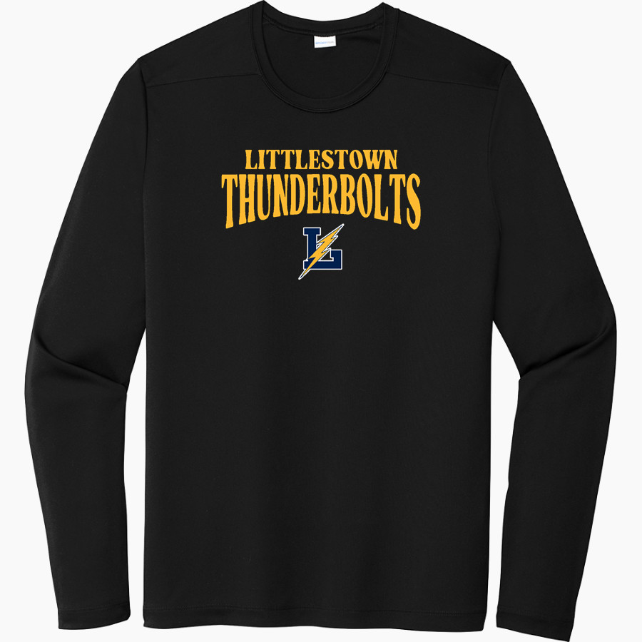 LITTLESTOWN HIGH SCHOOL THUNDERBOLTS Sport-Tek Men's Posi-UV Pro Long Sleeve T-Shirt