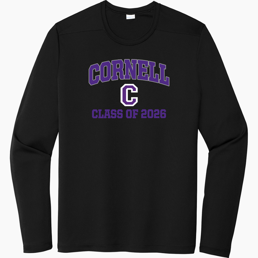 Cornell Rams Sport-Tek Men's Posi-UV Pro Long Sleeve T-Shirt