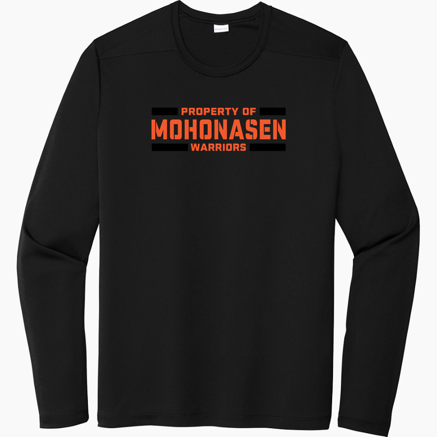 Mohonasen Warriors <span class="pdp-name-mascot">Mohonasen Warriors</span> Sport-Tek Men's Posi-UV Pro Long Sleeve T-Shirt
