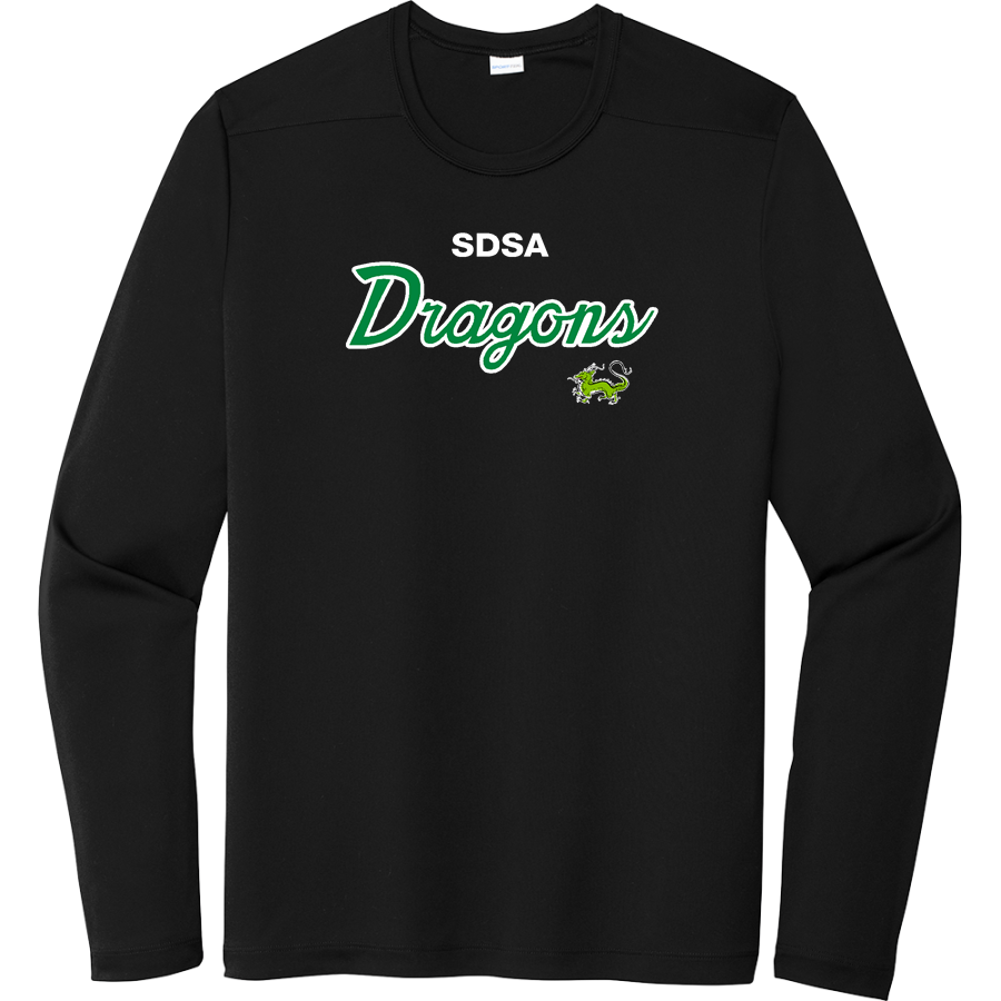 Southern Delaware School Of The Arts dragons <span class="pdp-name-mascot">SDSA Dragons</span> Sport-Tek Men's Posi-UV Pro Long Sleeve T-Shirt