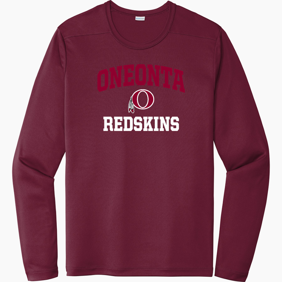 Oneonta Redskins <span class="pdp-name-mascot">Oneonta Redskins</span> Sport-Tek Men's Posi-UV Pro Long Sleeve T-Shirt