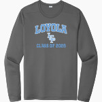 Loyola Flyers <span class="pdp-name-mascot">Loyola College Prep Flyers</span> Sport-Tek Men's Posi-UV Pro Long Sleeve T-Shirt Front Thumbnail