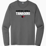 Hartford Central Tanagers Tanagers Sport-Tek Men's Posi-UV Pro Long Sleeve T-Shirt Front Thumbnail