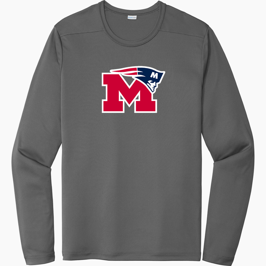 Marion Patriots Sport-Tek Men's Posi-UV Pro Long Sleeve T-Shirt