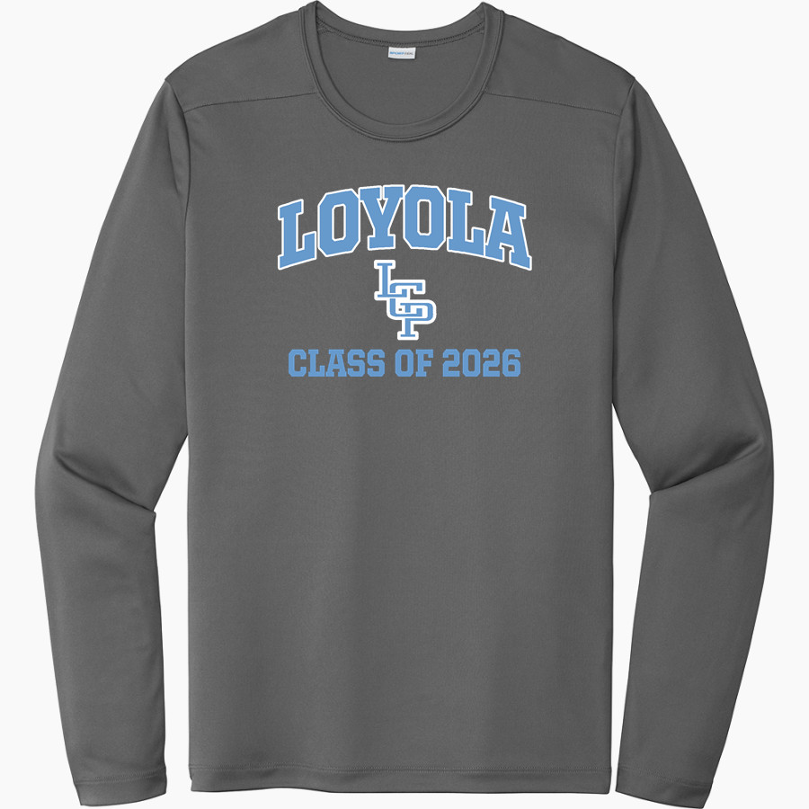 Loyola Flyers <span class="pdp-name-mascot">Loyola College Prep Flyers</span> Sport-Tek Men's Posi-UV Pro Long Sleeve T-Shirt