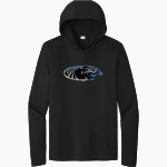 Pioneer Panthers <span class="pdp-name-mascot">Pioneer Panthers</span> Sport-Tek Men's Posi-UV Long Sleeve Hoodie Front Thumbnail