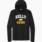 Kelly Hawks <span class="pdp-name-mascot">Kelly Hawks</span> Sport-Tek Men's Posi-UV Long Sleeve Hoodie Front Thumbnail