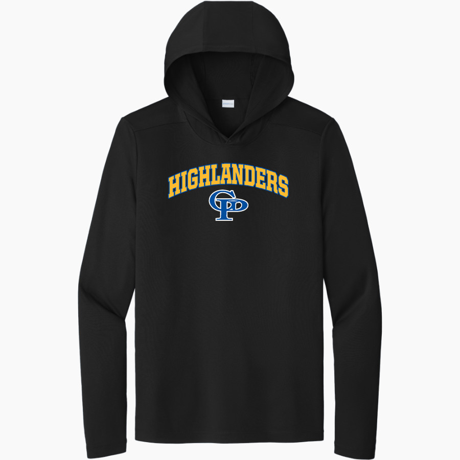 GATLINBURG-PITTMAN HIGH SCHOOL HIGHLANDERS Sport-Tek Men's Posi-UV Long Sleeve Hoodie