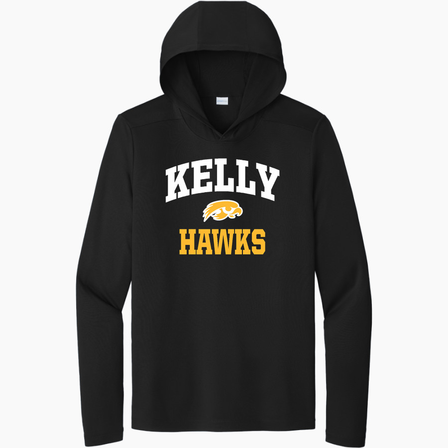 Kelly Hawks <span class="pdp-name-mascot">Kelly Hawks</span> Sport-Tek Men's Posi-UV Long Sleeve Hoodie