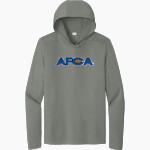 AFCA Sport-Tek Men's Posi-UV Long Sleeve Hoodie Front Thumbnail