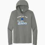 Timberline Wolves <span class="pdp-name-mascot">Timberline Wolves</span> Sport-Tek Men's Posi-UV Long Sleeve Hoodie Front Thumbnail