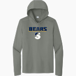 Smith Bears <span class="pdp-name-mascot">SMITH COLLEGE BEARS</span> Sport-Tek Men's Posi-UV Long Sleeve Hoodie Front Thumbnail