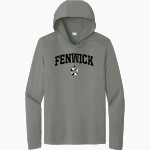 Fenwick Friars The Official Online Store Sport-Tek Men's Posi-UV Long Sleeve Hoodie Front Thumbnail