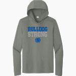Notre Dame Bulldogs <span class="pdp-name-mascot">Notre Dame Bulldogs</span> Sport-Tek Men's Posi-UV Long Sleeve Hoodie Front Thumbnail