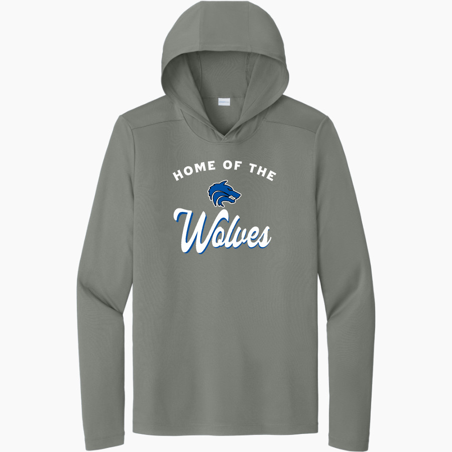 Timberline Wolves <span class="pdp-name-mascot">Timberline Wolves</span> Sport-Tek Men's Posi-UV Long Sleeve Hoodie