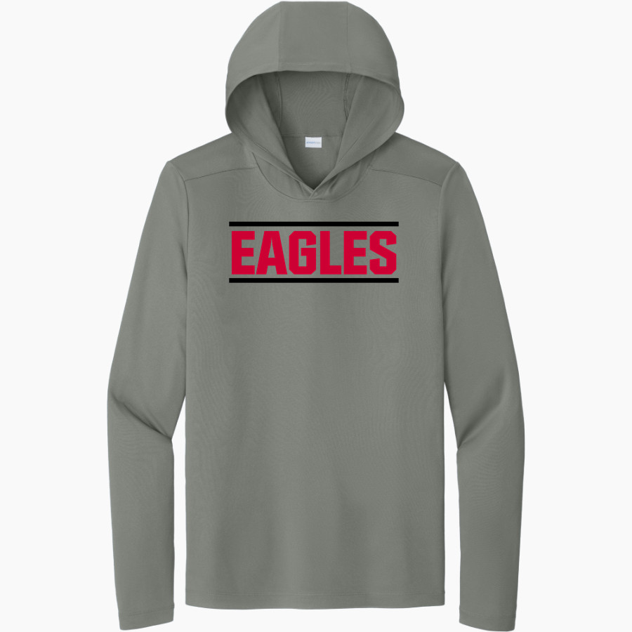 Swegle Eagles <span class="pdp-name-mascot">Swegle Elementary School Eagles</span> Sport-Tek Men's Posi-UV Long Sleeve Hoodie