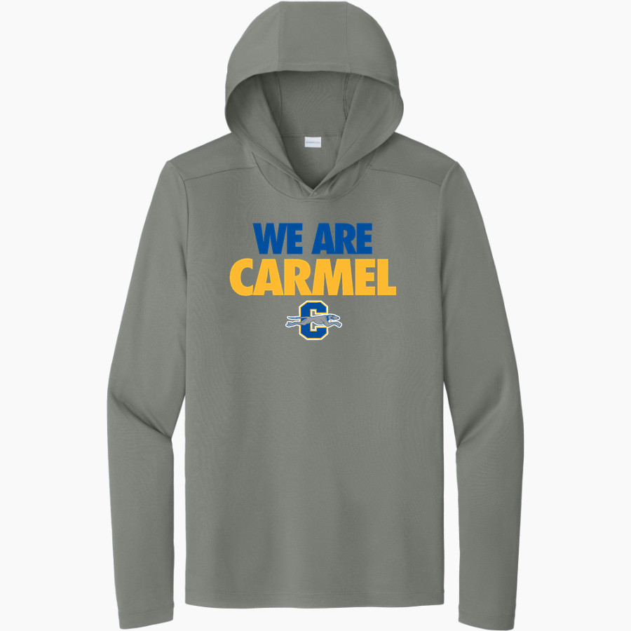 Carmel Greyhounds Greyhounds <span class="pdp-name-mascot">Carmel Greyhounds</span> Sport-Tek Men's Posi-UV Long Sleeve Hoodie