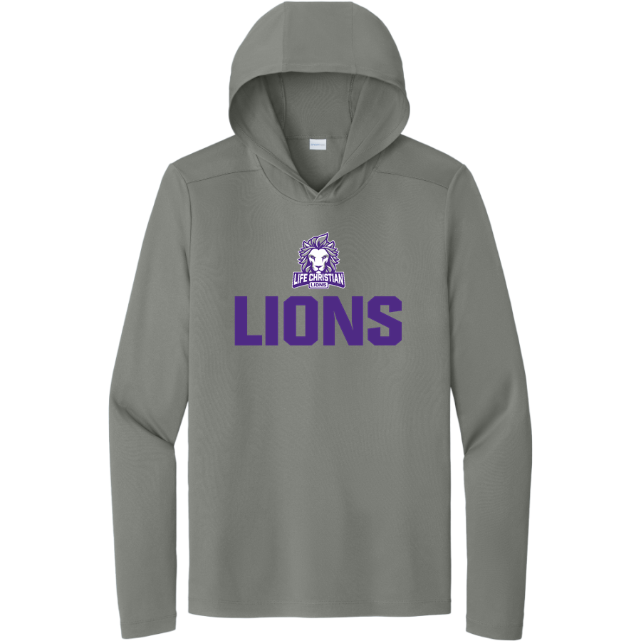 Life Lions <span class="pdp-name-mascot">Life Lions</span> Sport-Tek Men's Posi-UV Long Sleeve Hoodie