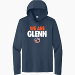 Glenn Grizzlies <span class="pdp-name-mascot">Tom Glenn Grizzlies</span> Sport-Tek Men's Posi-UV Long Sleeve Hoodie Front Thumbnail