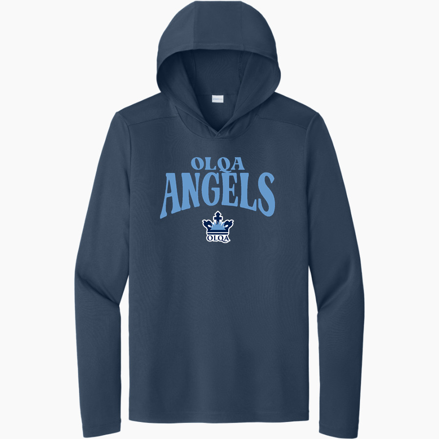 OLQA Angels Sport-Tek Men's Posi-UV Long Sleeve Hoodie